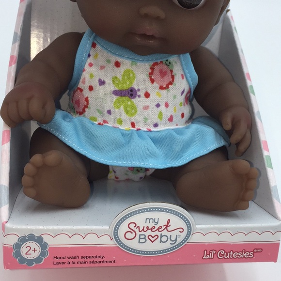 My Sweet Baby Lil' Cutesies African American Doll - Picture 5 of 12